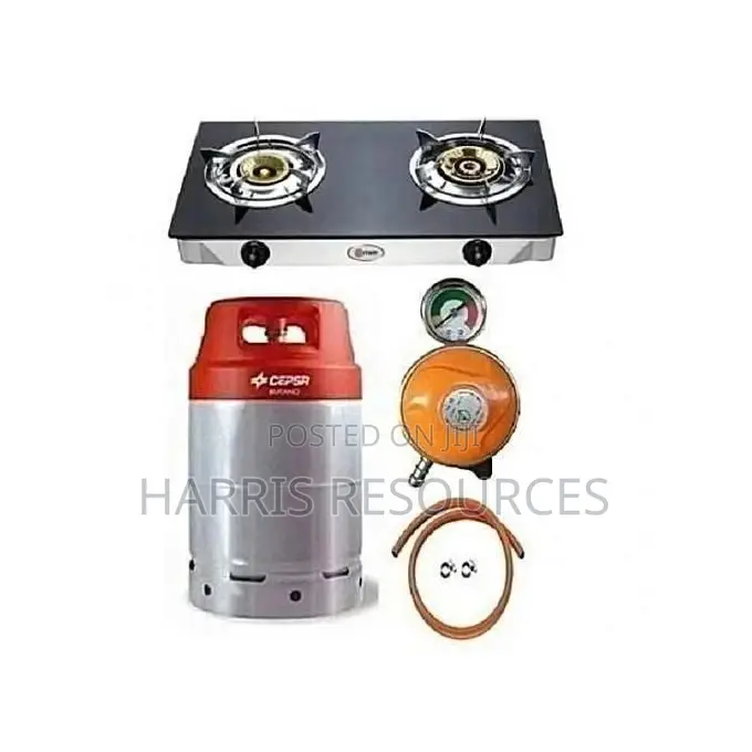 12.5kg Cylinder+LG Glass Automatic Cooker+Regulator+Horst