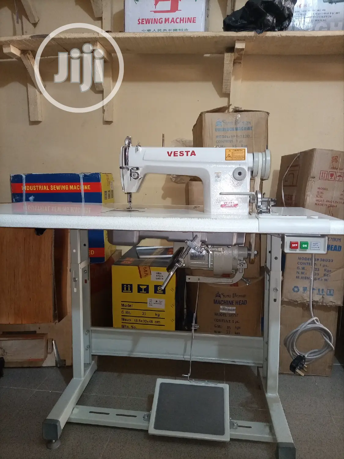 Vesta Industrial Straight Sewing Machine