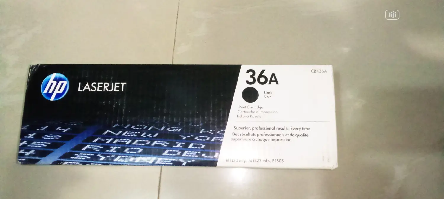 HP 36A Black Laserjet Toner Cartridge