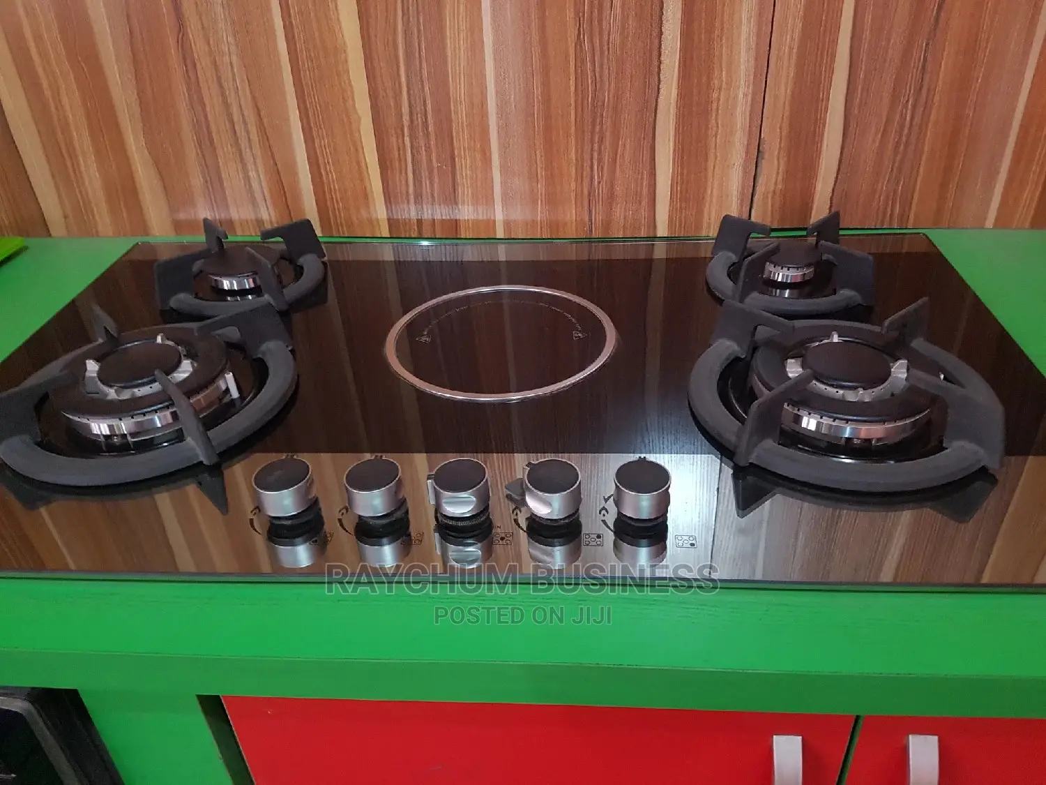 Inbuild Gas Brner 3gas 1eletric