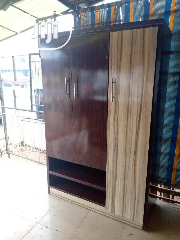 Luxury Double Door Wooden Standing Wardrobe.