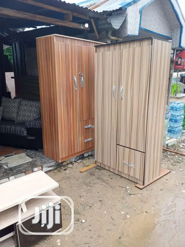 Luxury Double Door Wooden Standing Wardrobe.