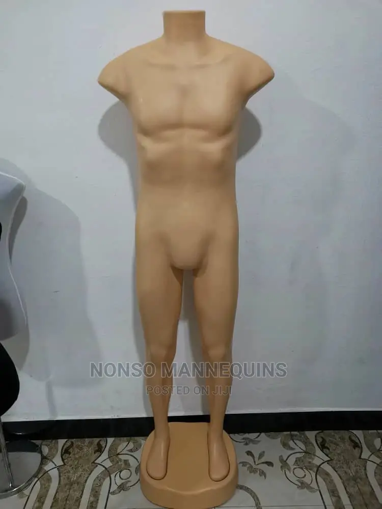 Headless and No Hand Male Plastic Display Mannequin
