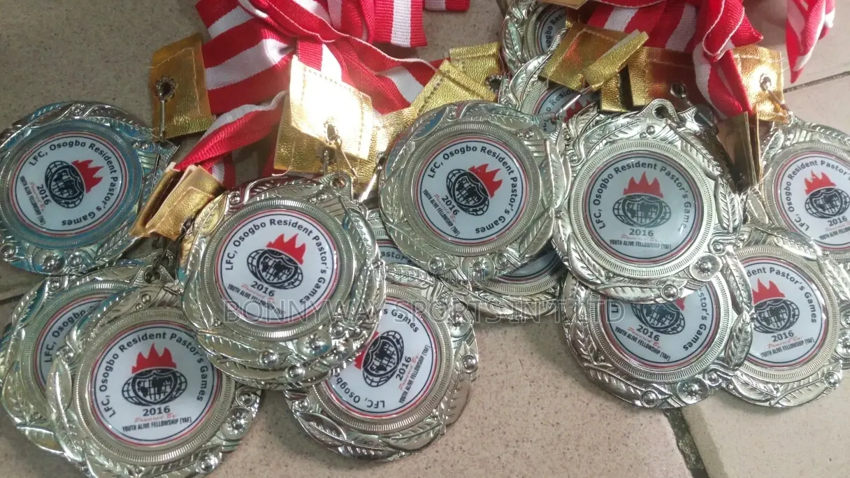 Gold, Silver, Nd Bronze Medals, With Good Branding Mad