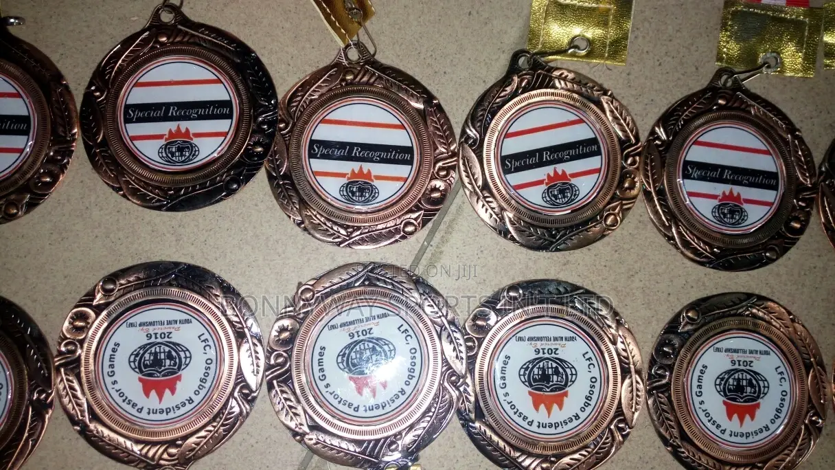Presentation Medals For All Event Games