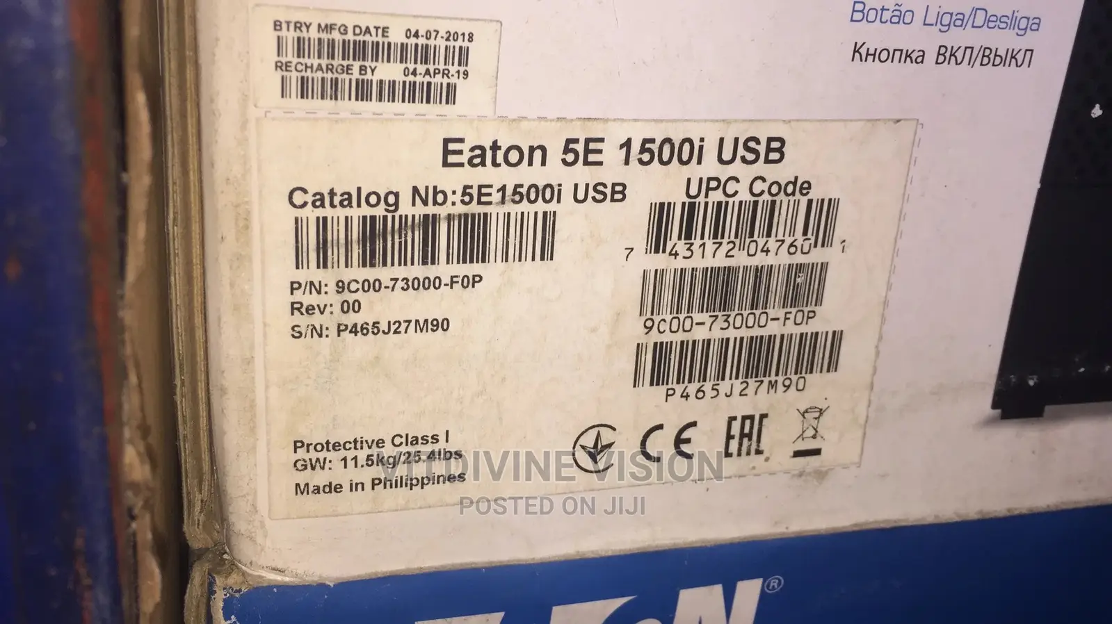 Eaton 5e 1200 Usb Iec Ups