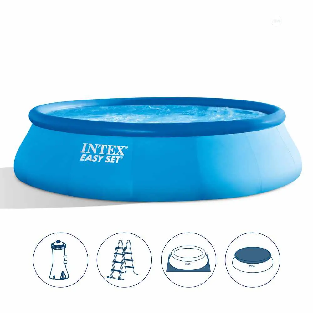 Intex 26166 Easyset Above Ground Inflatable Pool Round 15ft