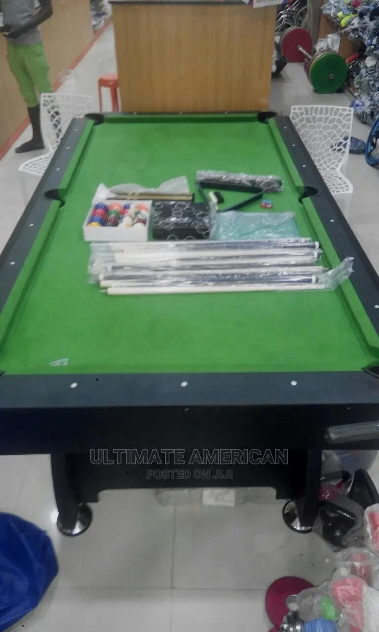 8 Fit Snooker Board Wit All Accessories
