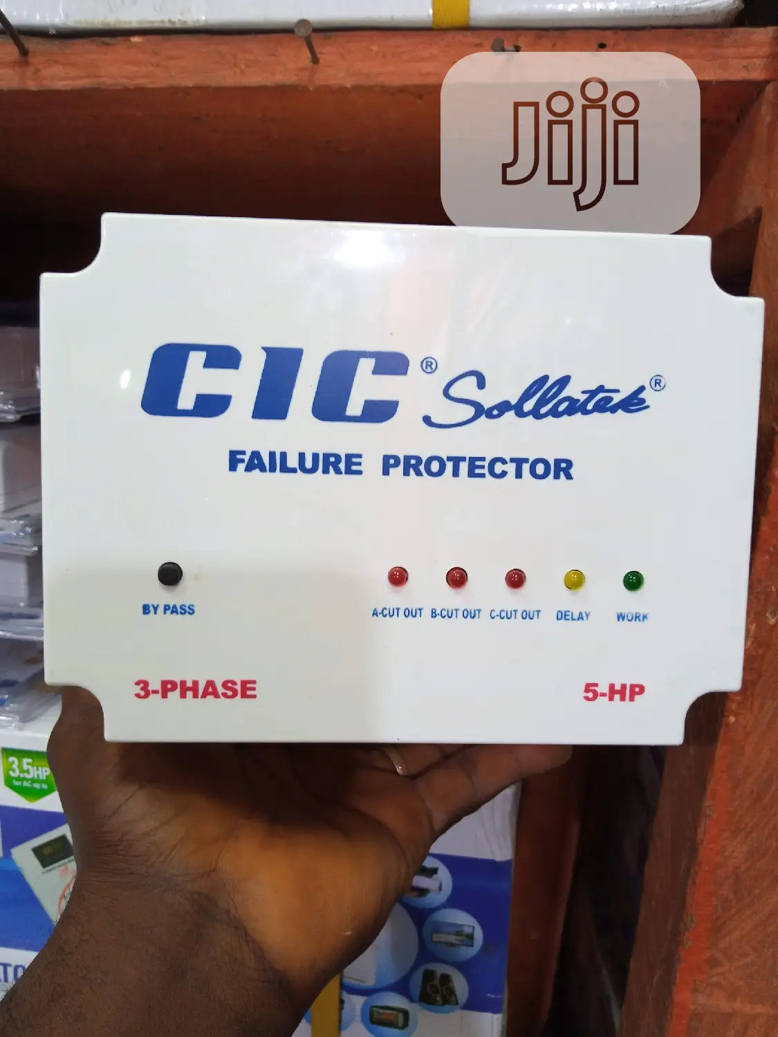 Cic Sollatek Failure Automatic Voltage Protector 5-hp 3phase