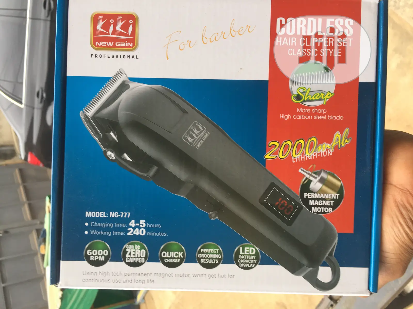 Rechargeable Hair Clipper