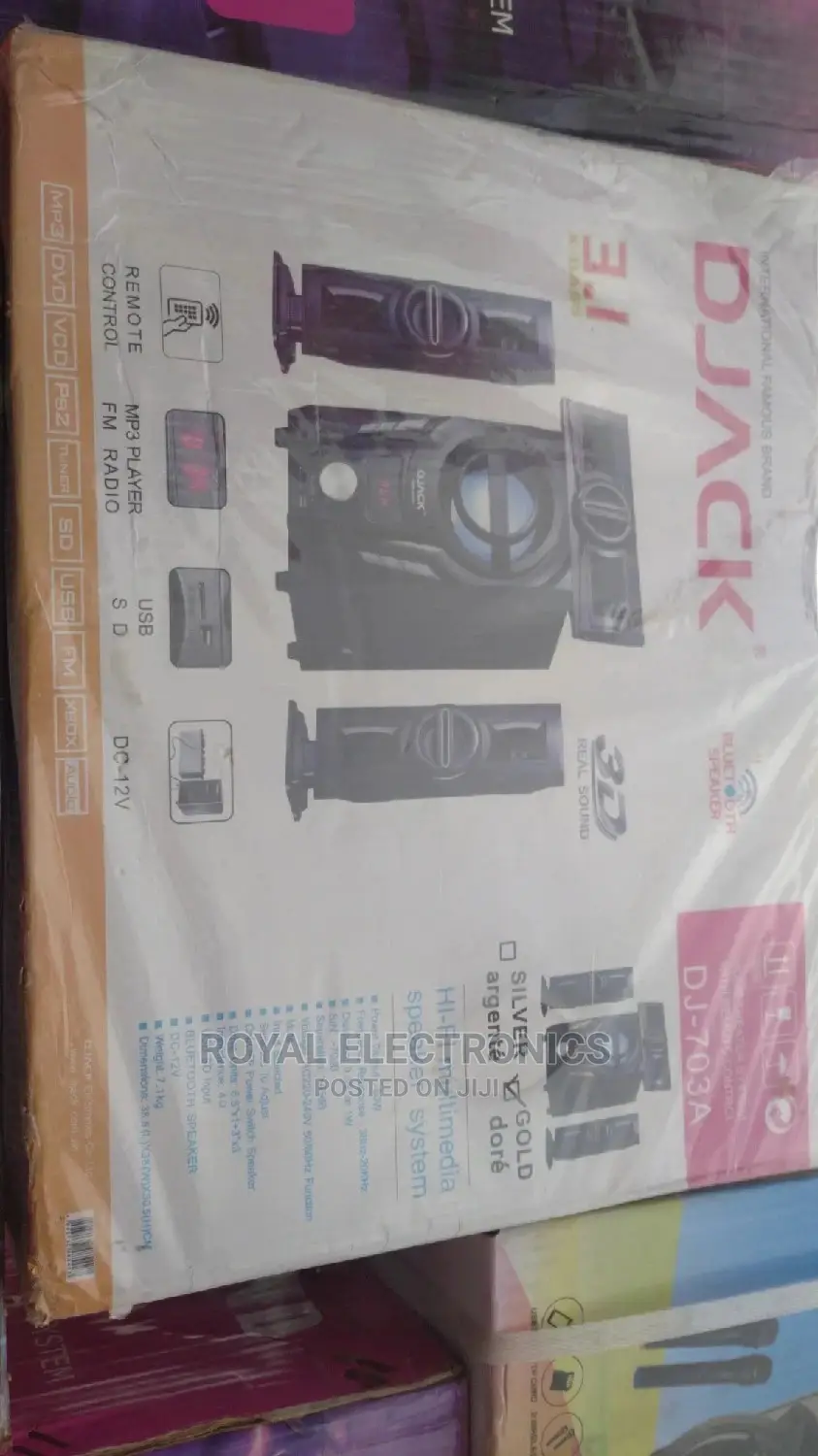 Brand New Home Theater System With Bluetooth and Fm and Aux