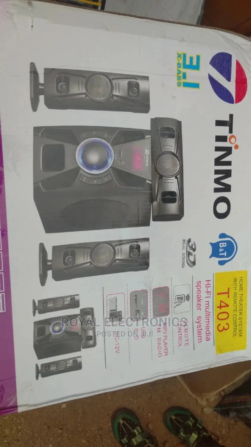 Brand New Home Theater System With Bluetooth and Fm and Aux