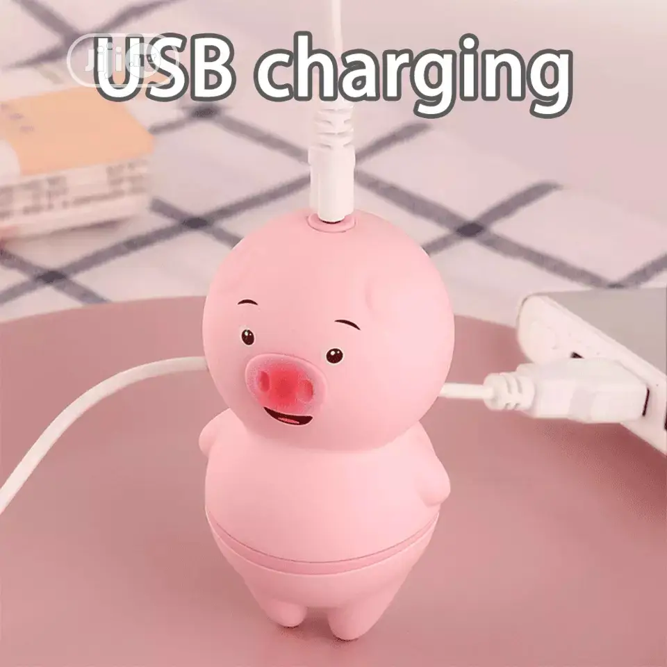 Cute Portable Stimulatn Clitoris and Nipple Sucker Vibrator