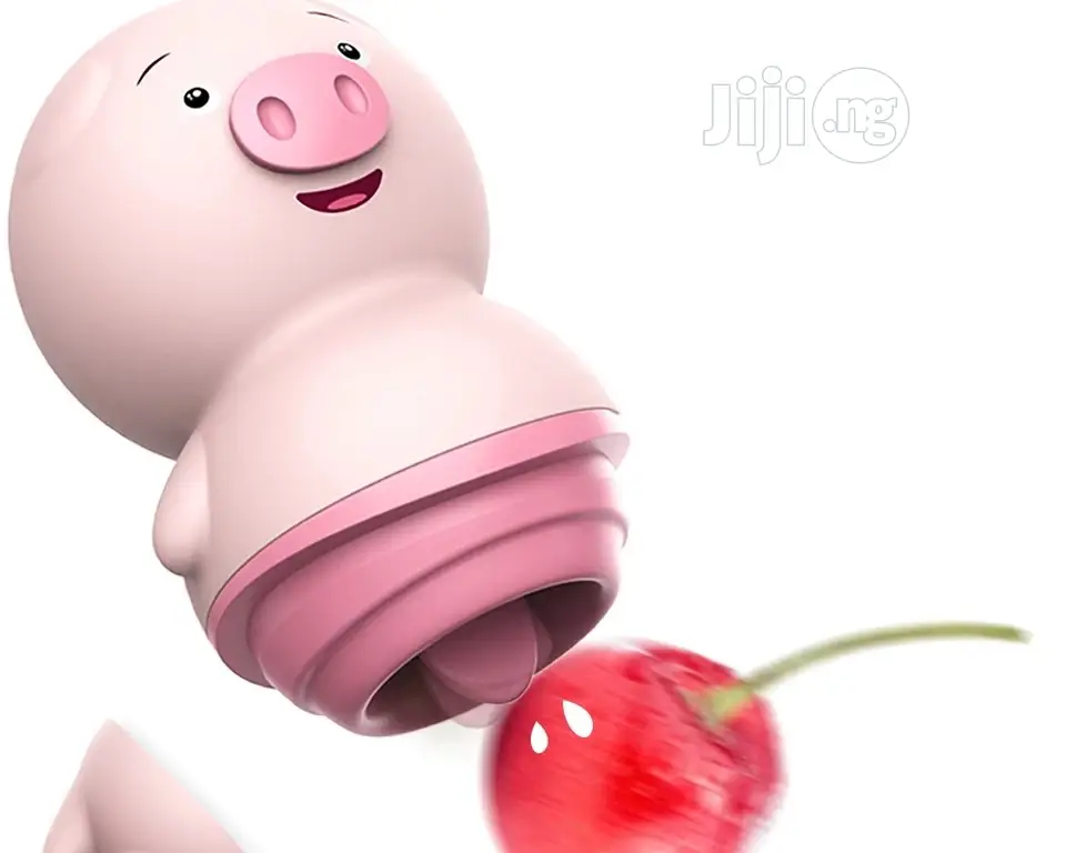 Cute Portable Stimulatn Clitoris and Nipple Sucker Vibrator