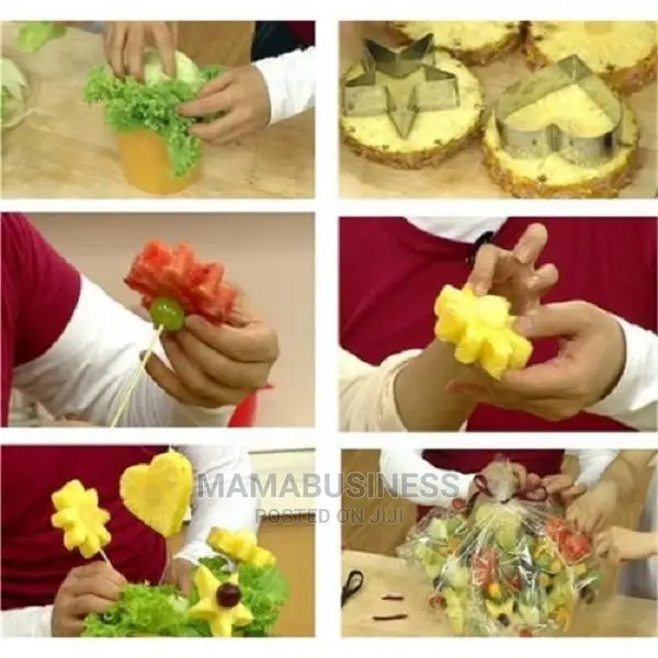4 Shapes - 12 Piece Stainless Steel Cookie Cutter