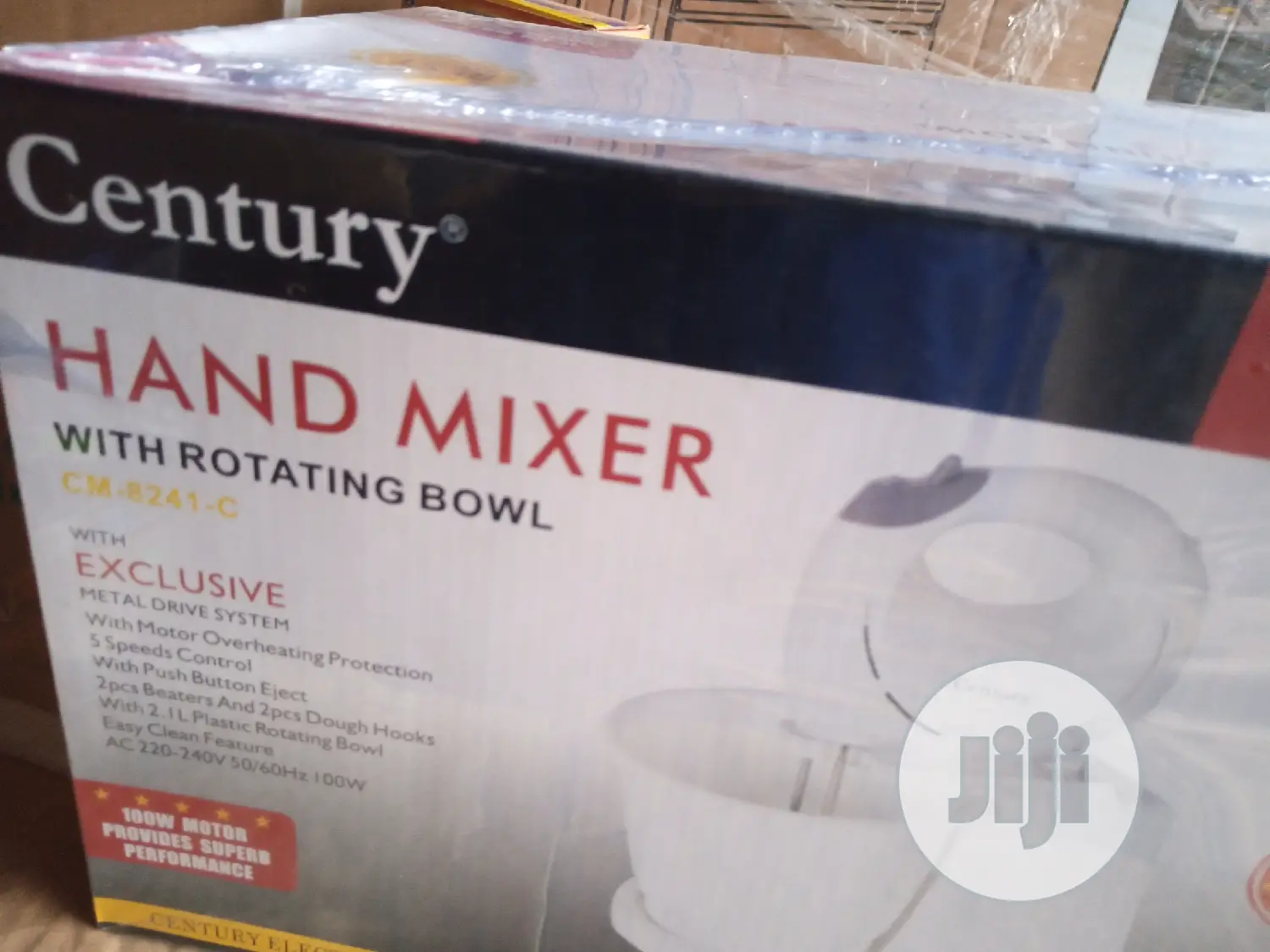 Century Hand and Cake Mixer With Rotating Bowl