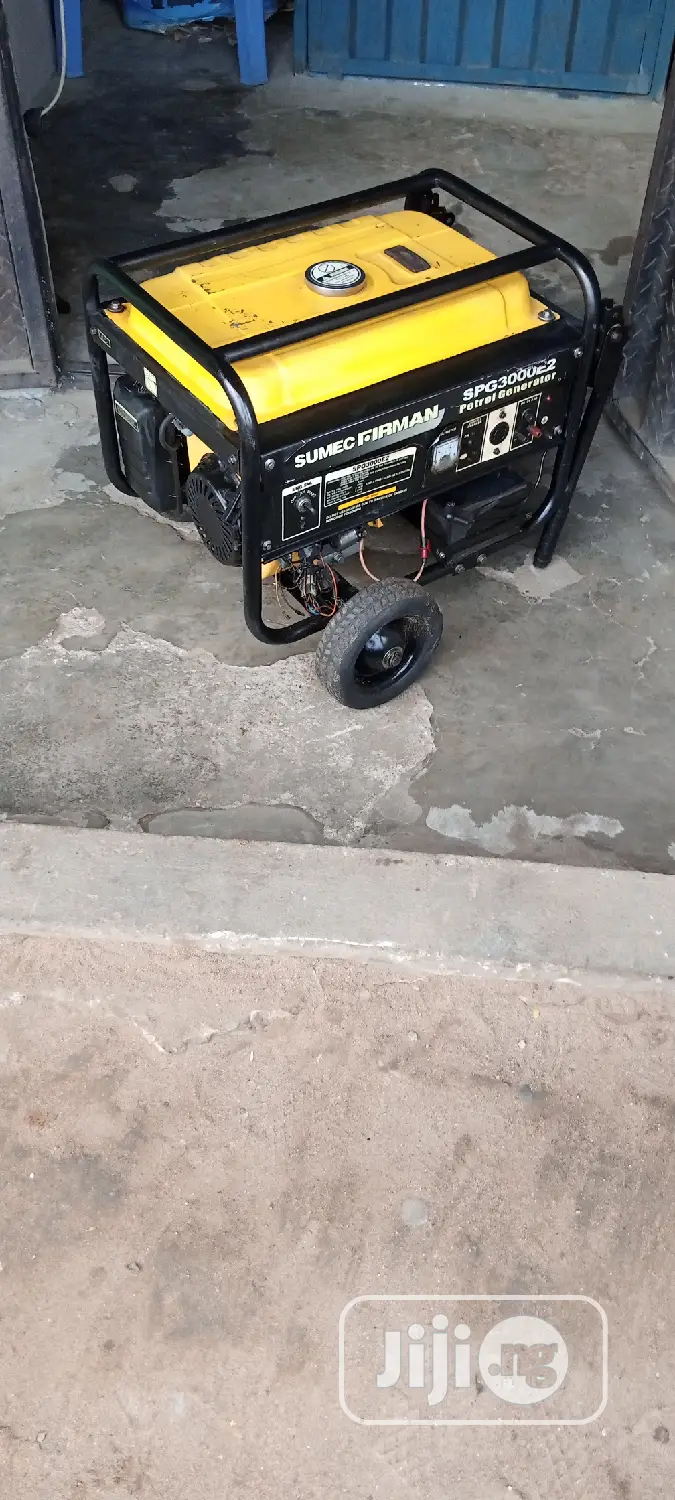 Fairly Used 2.8KVA Sumec Firman SPG3000E2 Gen With Reciept