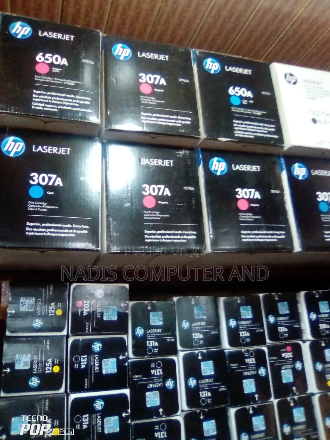 HP 307 Color Laserjet Toner