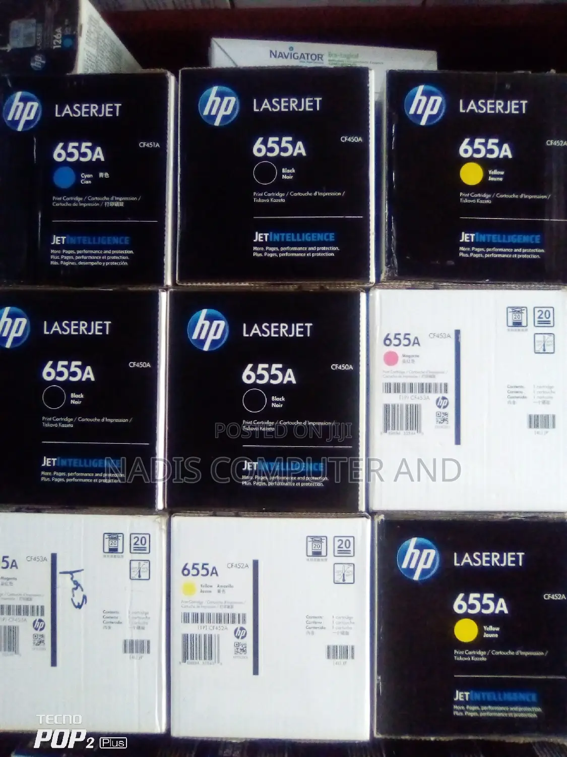 HP 655A Toner Cartridge