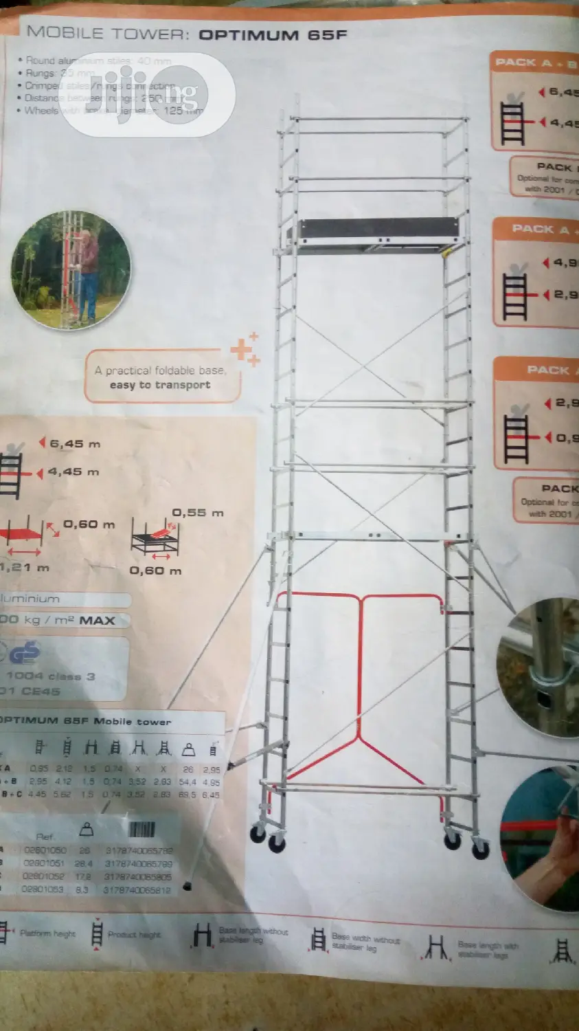 Aluminum Mobile Scaffolding