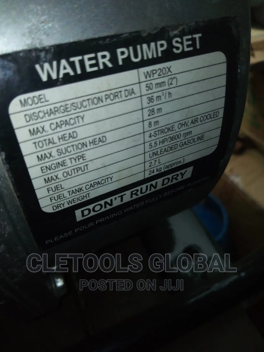 Water Pump Machine 3"