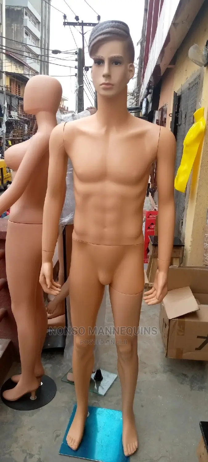 Handsome Face Full Plastic Male Mannequin