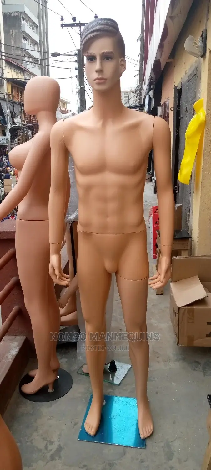 Handsome Face Full Plastic Male Mannequin