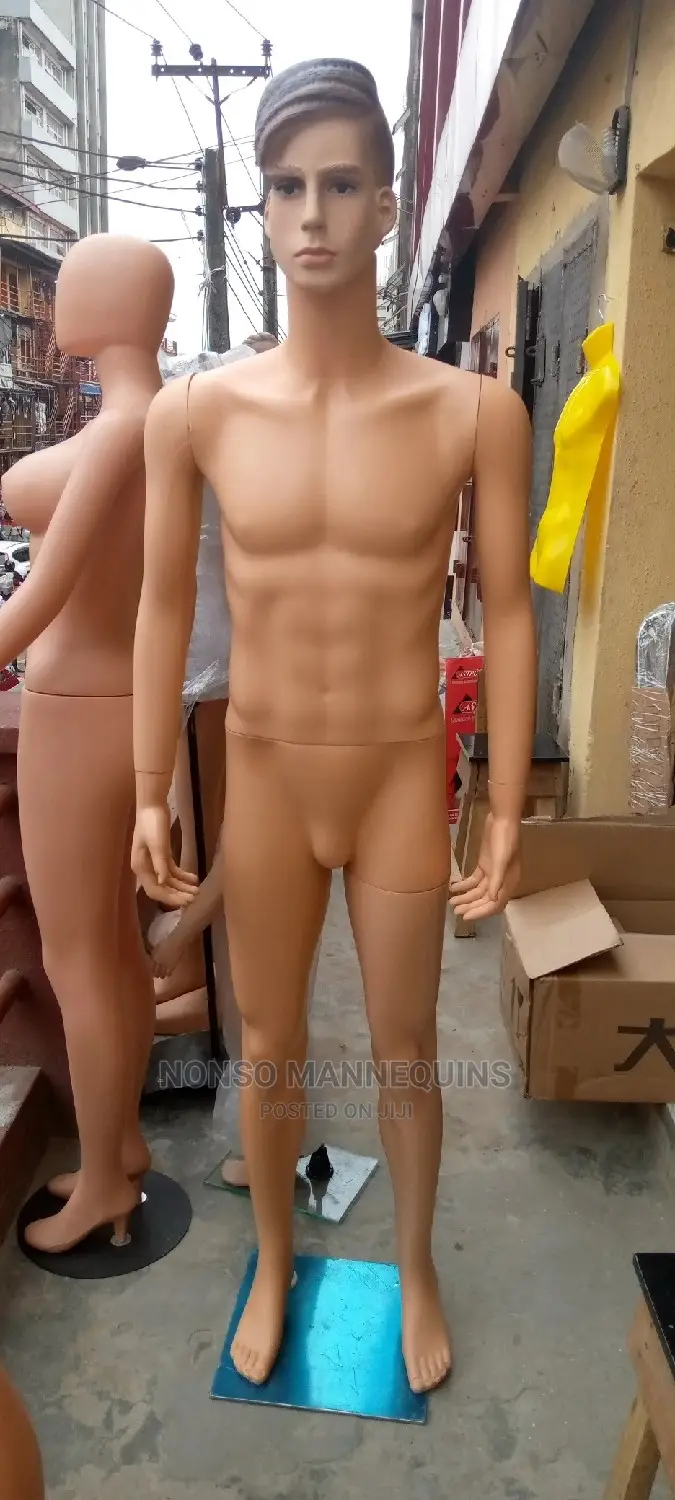Handsome Face Full Plastic Male Mannequin