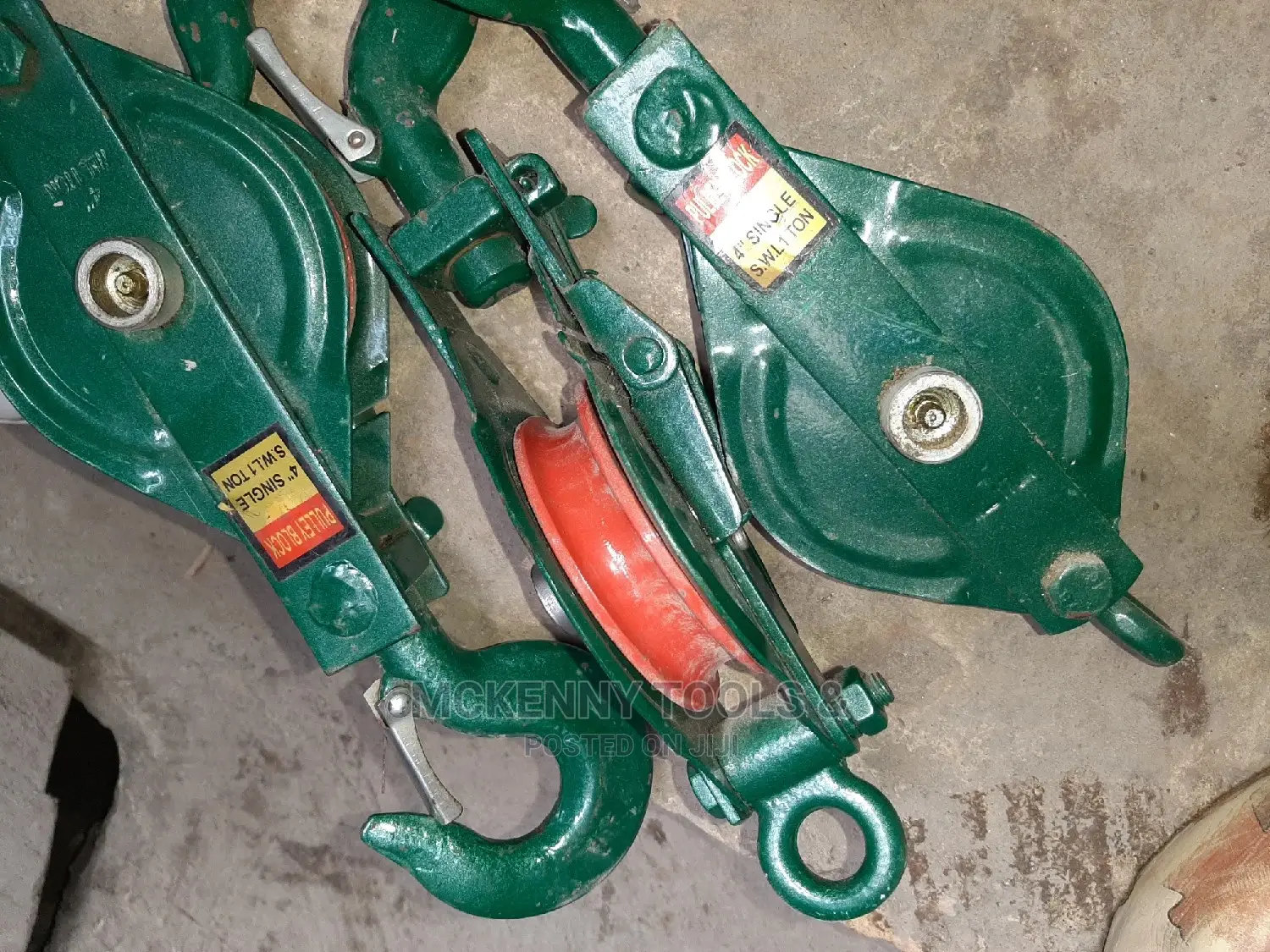 Forging Parts Single Wheel Crane Snatch Pulley Block W