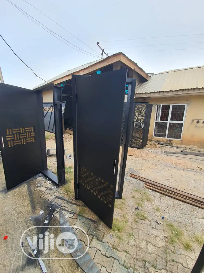 Laser Cut Steel Doors and Gate