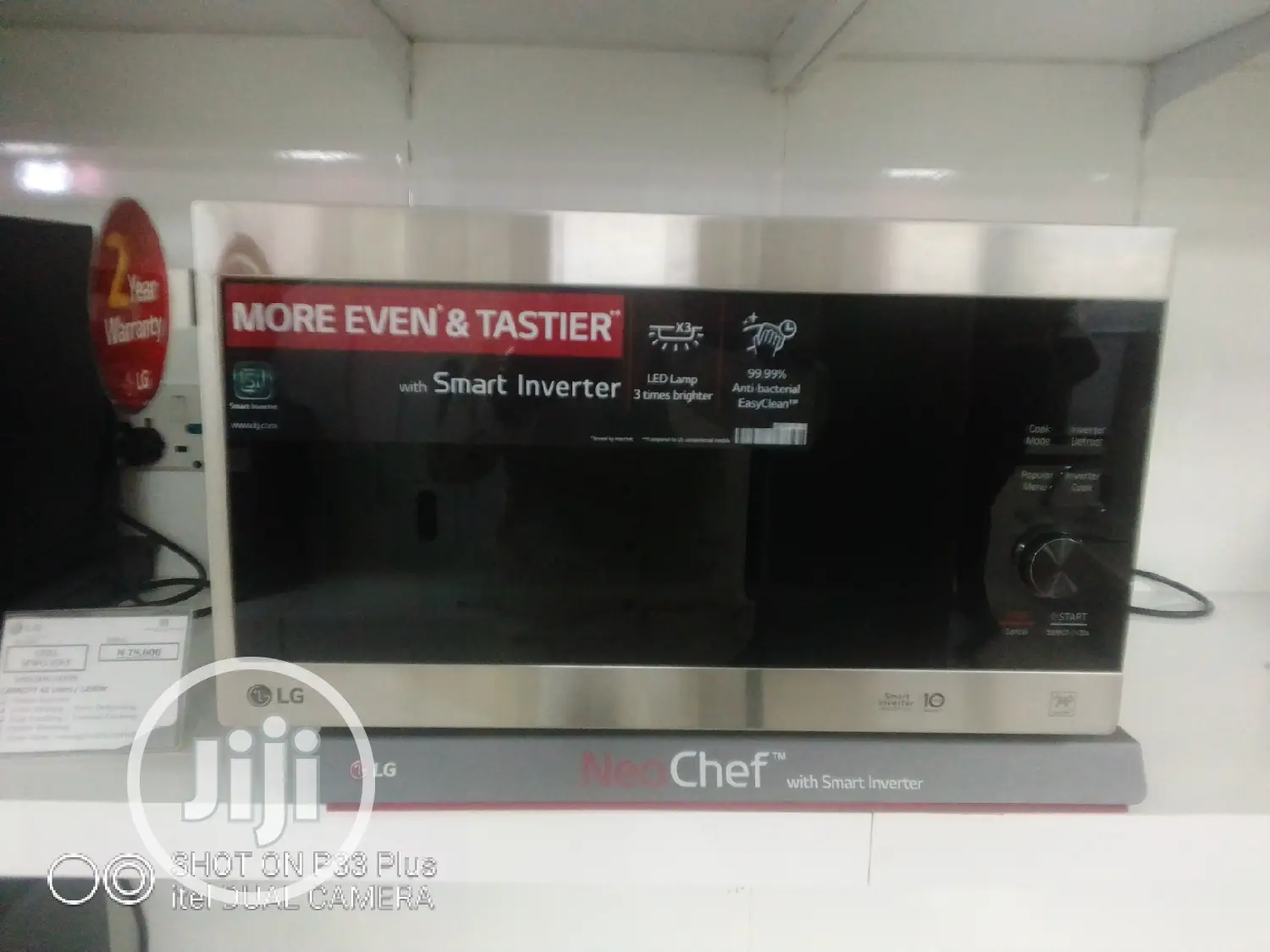 Lg 42l Microwave Oven With Grill- Mwo 8265 Cis