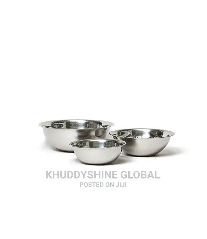 3pcs, Stainless Steel Mixing Bowl