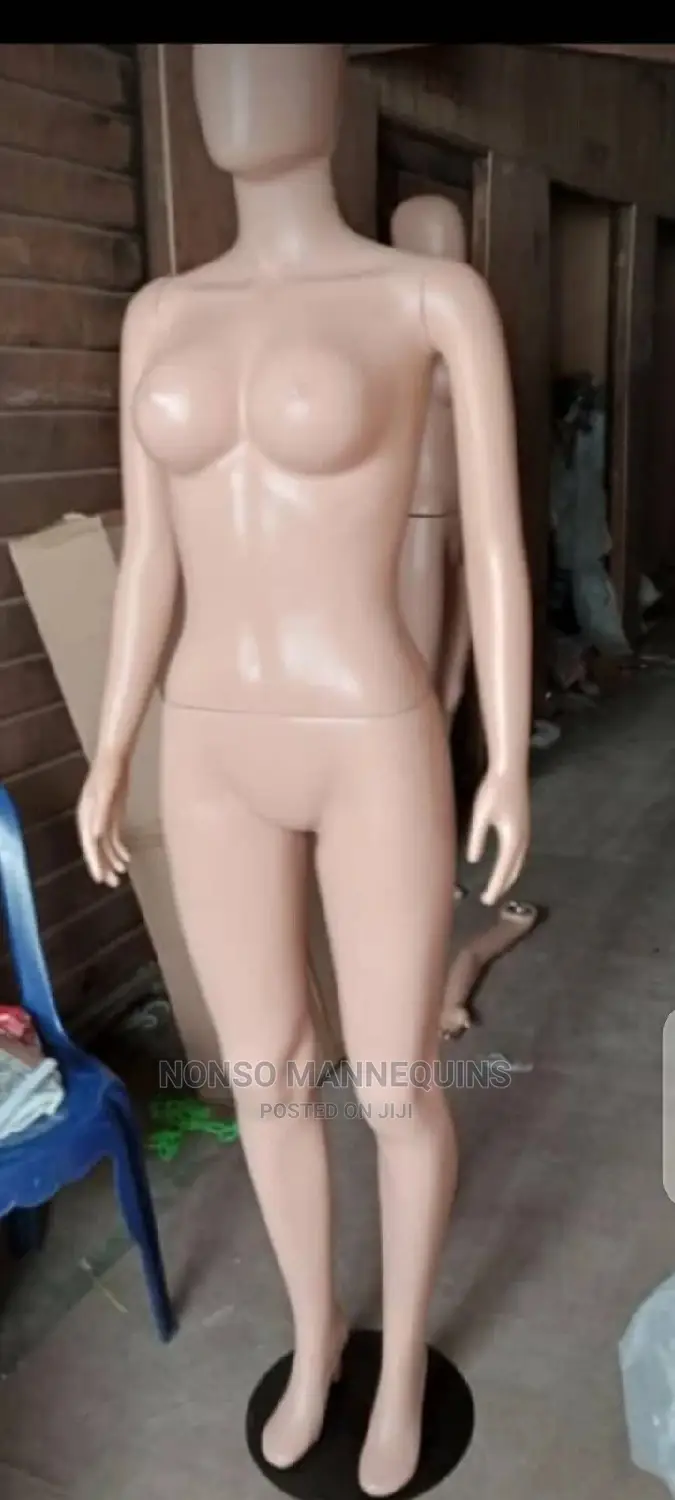 Faceless Detachable Female Brown Colour Mannequin