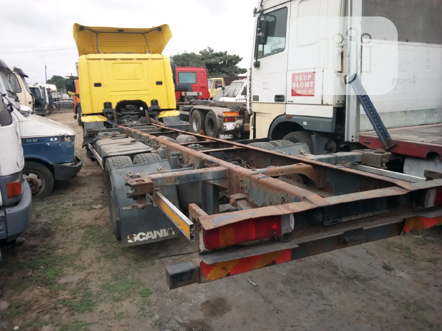 Scania Truck 6tyres Long Frame