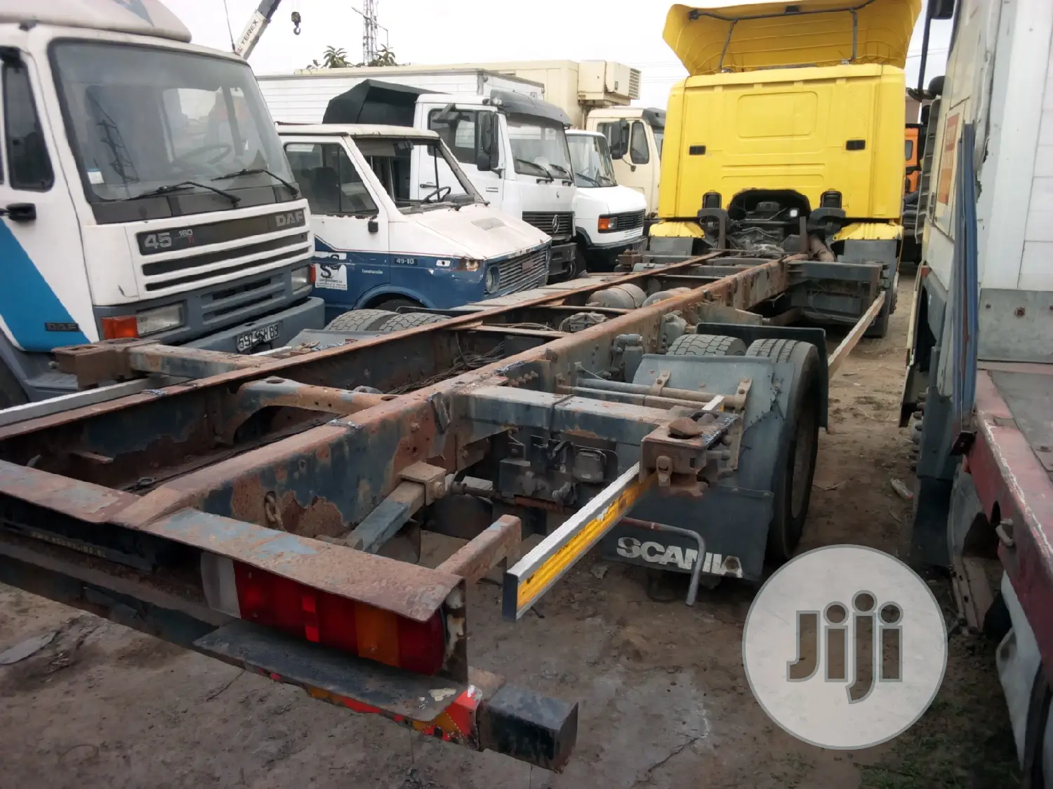 Scania Truck 6tyres Long Frame