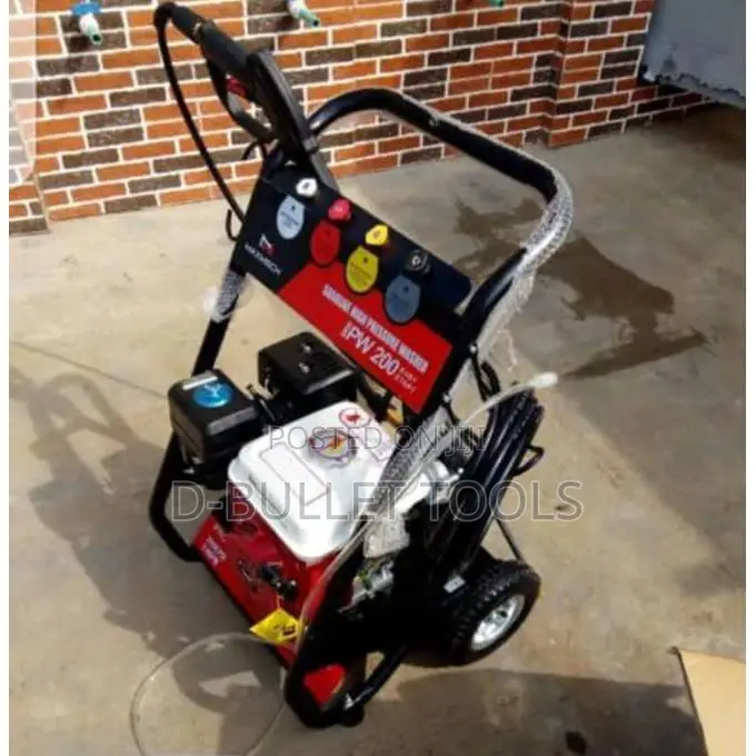 Maxmech Gasoline High Pressure 6.5hp Washer Pw 200