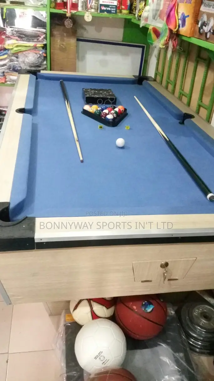 Local Standard Snooker Board, With Gud Cushion