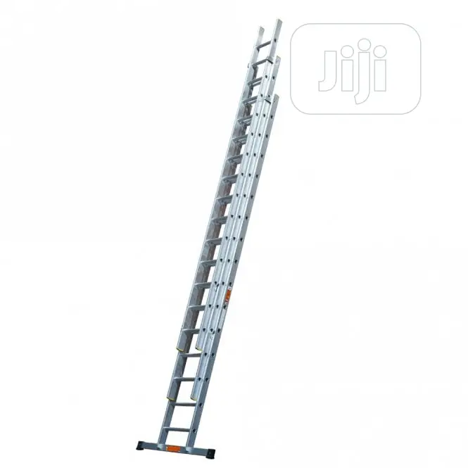 Trade Aluminium Triple Extension Ladders EN 131
