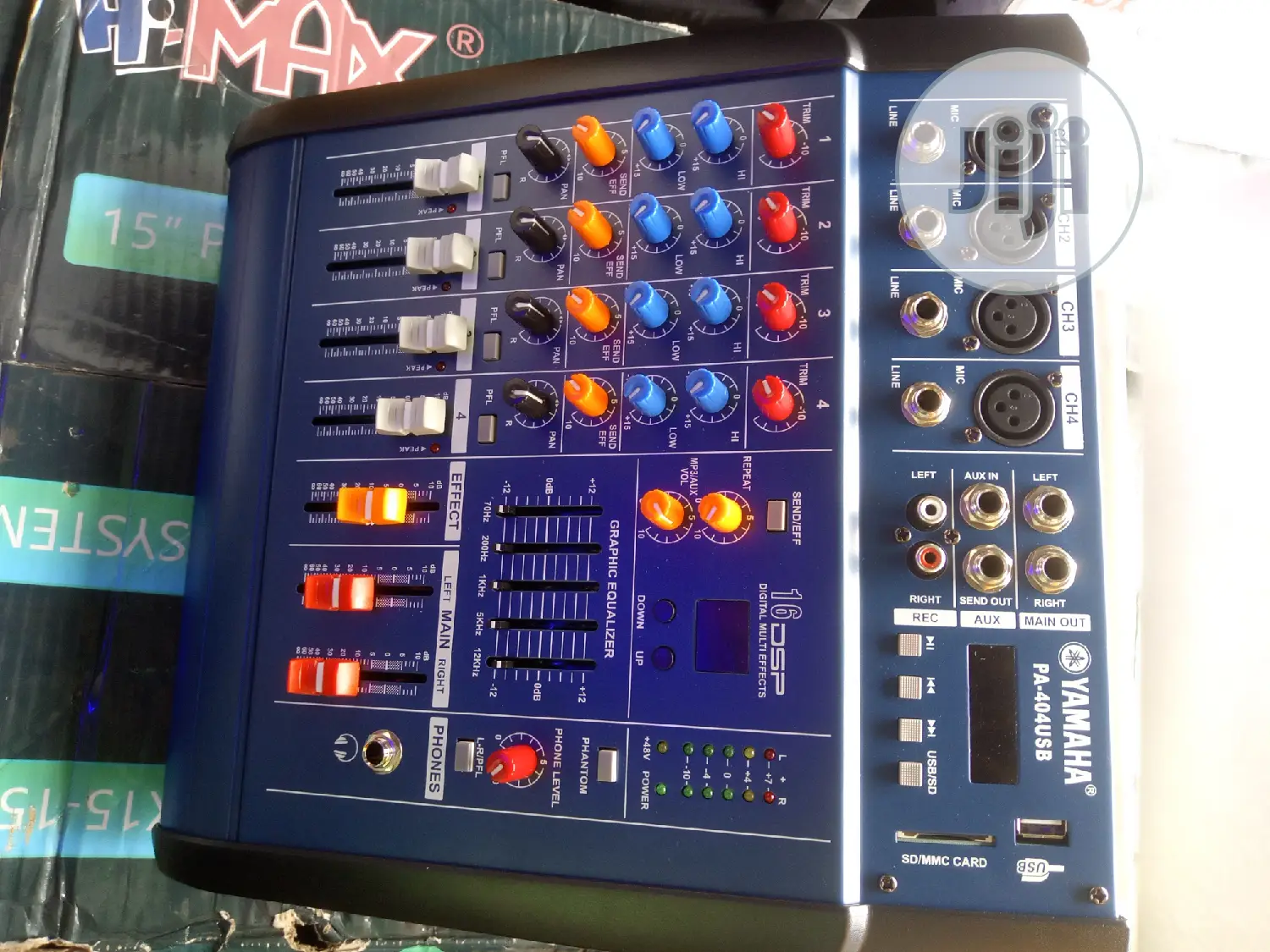 4channel Professional Mixer