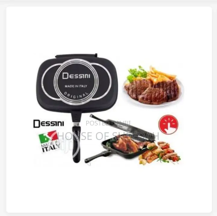 Dessini Grill Pan Double Sided Grill Pan 40cm