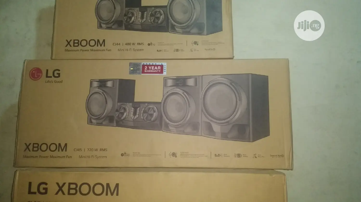 Lg Xboom 720w Hi-Fi Entertainment System W/Bluetooth - Cj-45