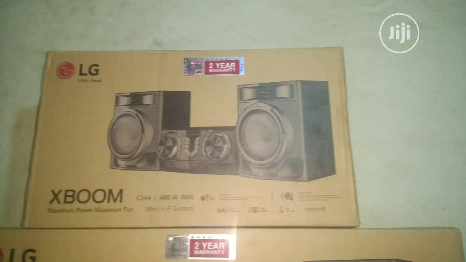 Lg Xboom 480w Hi-Fi Entertainment System W/Bluetooth - Cj-44