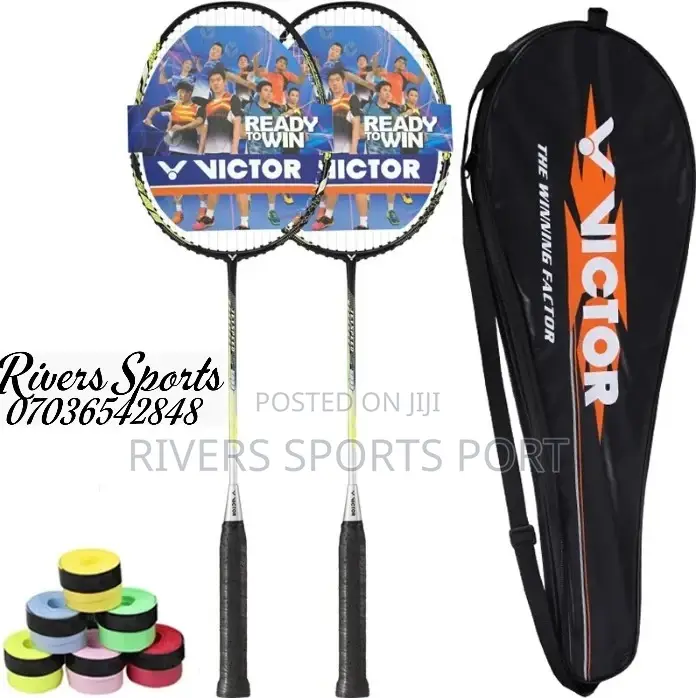 2 in 1 Victor Jetspeed Badminton Racket
