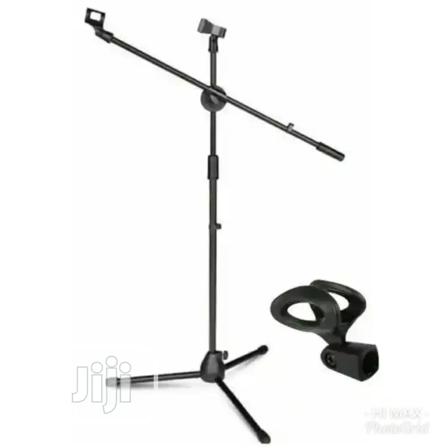 Strong Mic Stand With 2 Mic Holders
