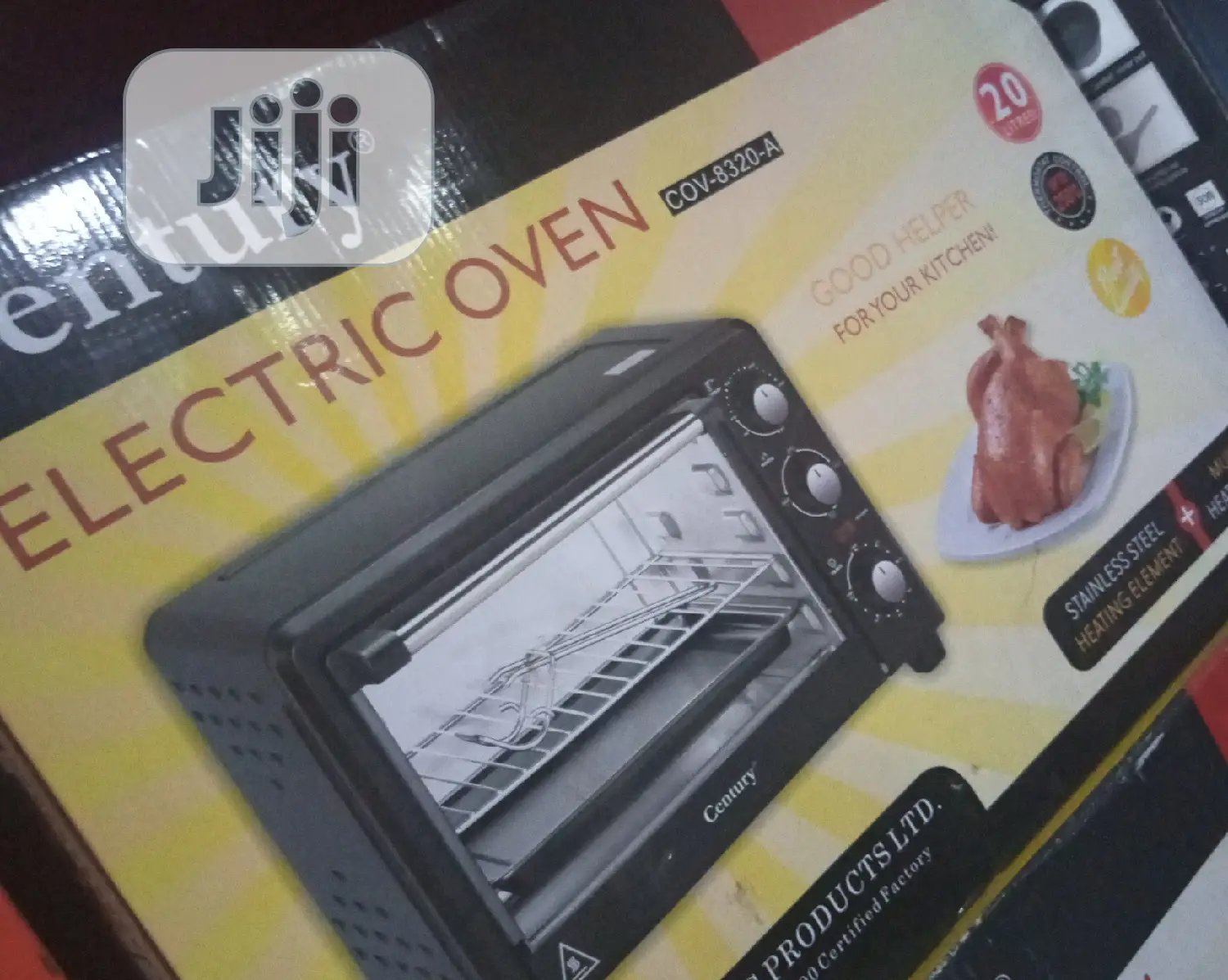 Century 20 LTR Electric Oven Toaster Baker Barbecue