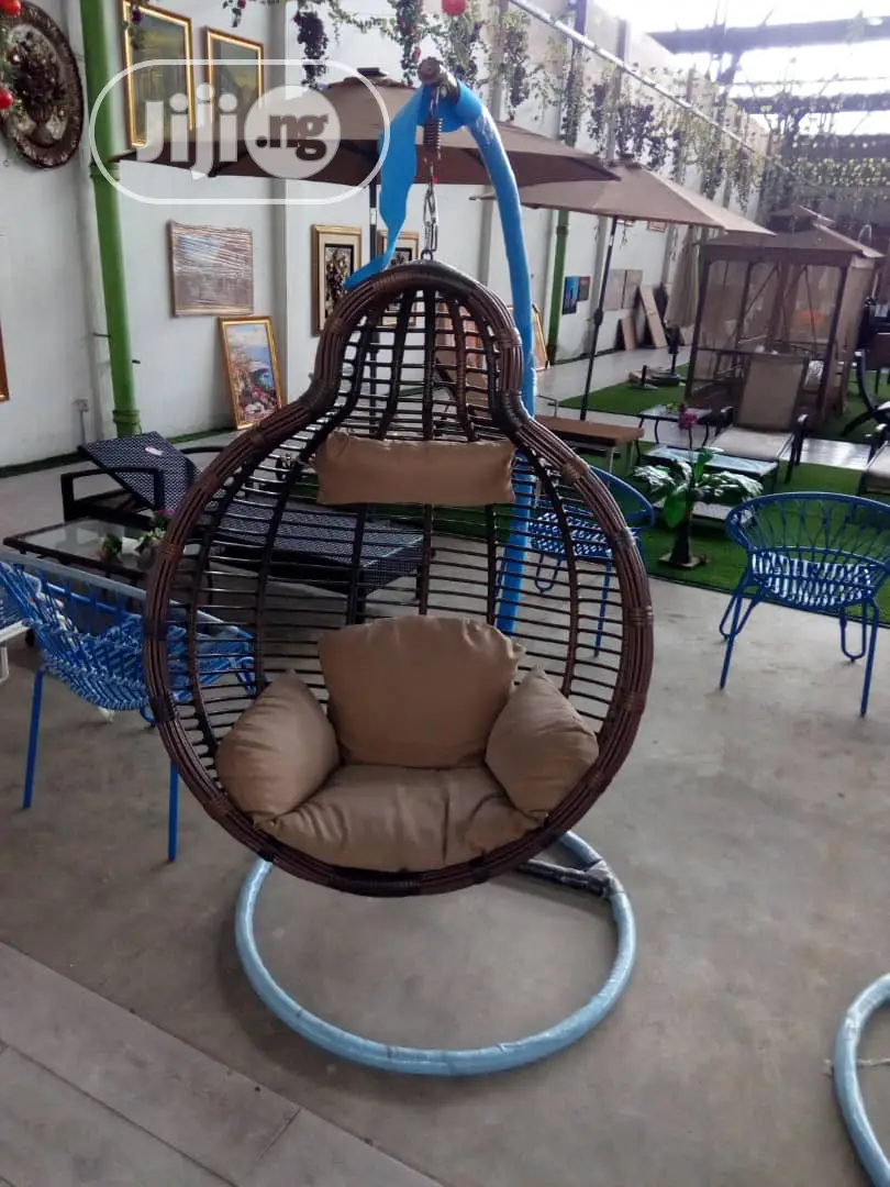 Quality Rattan Made Hanging Swing Chair.