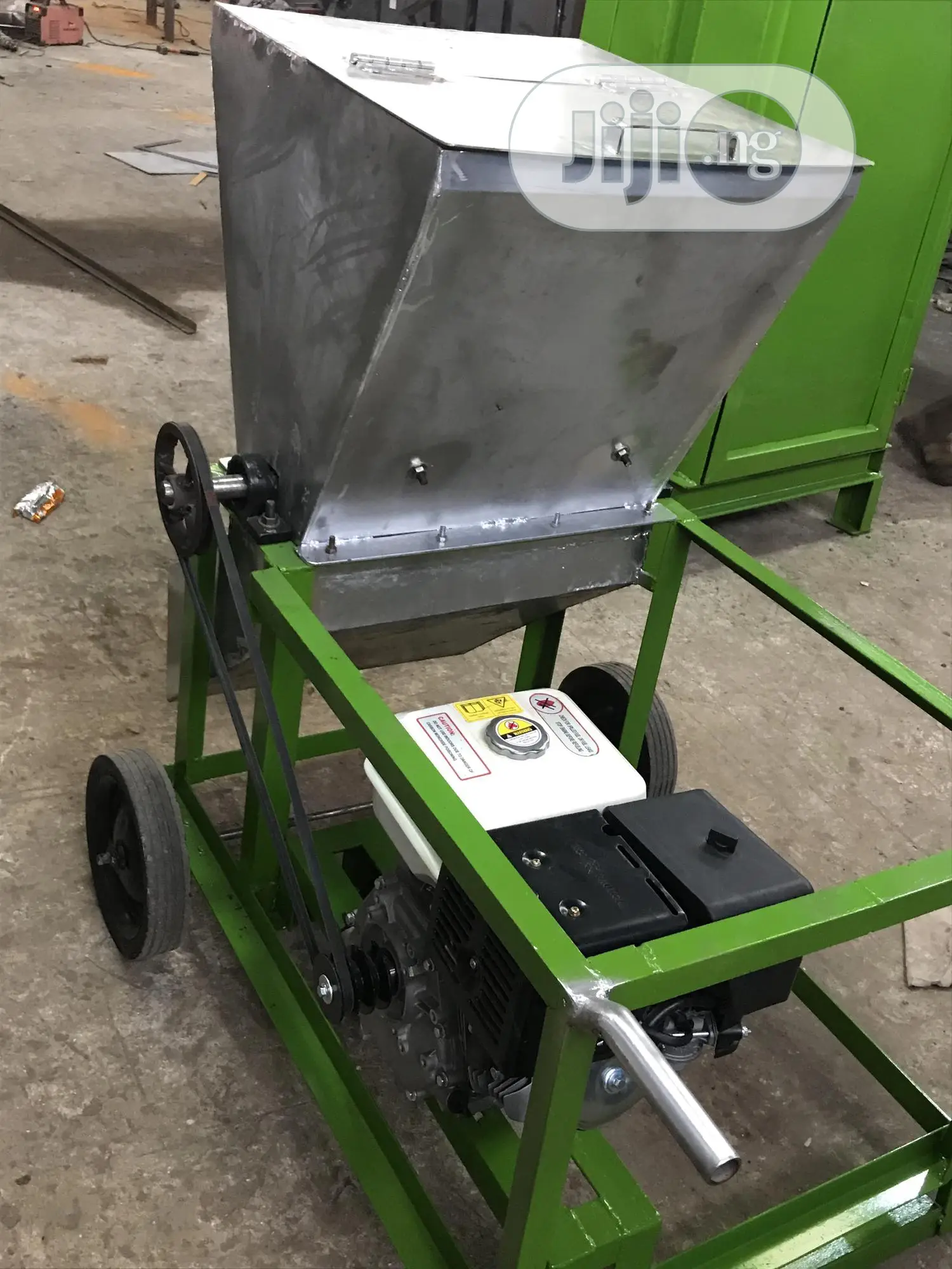 Cassava Grating Machine Made With Stainless Steel Materials