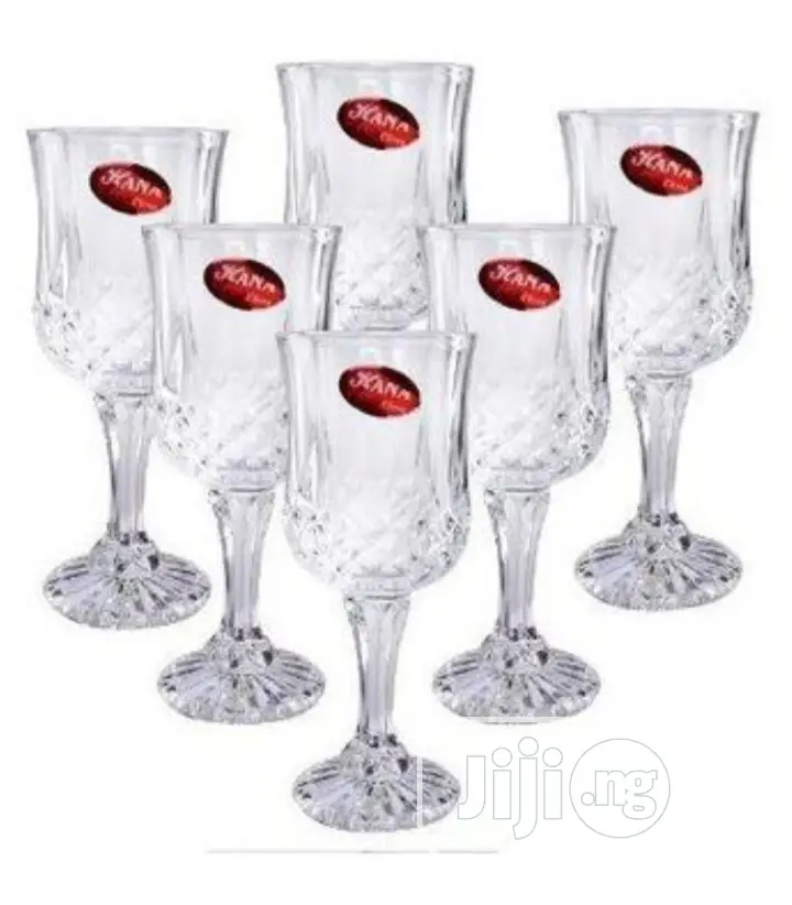 6pcs Set Hana Glassware