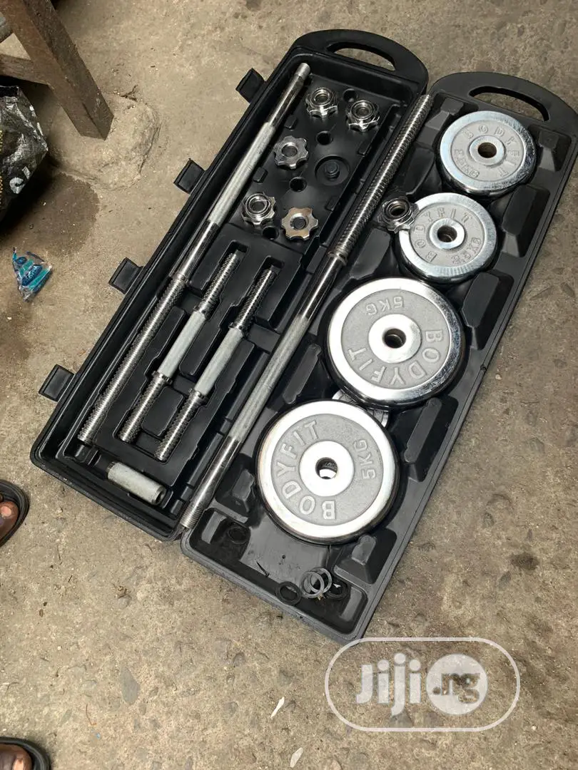50kg Barbell Weight With Dumbell and Case