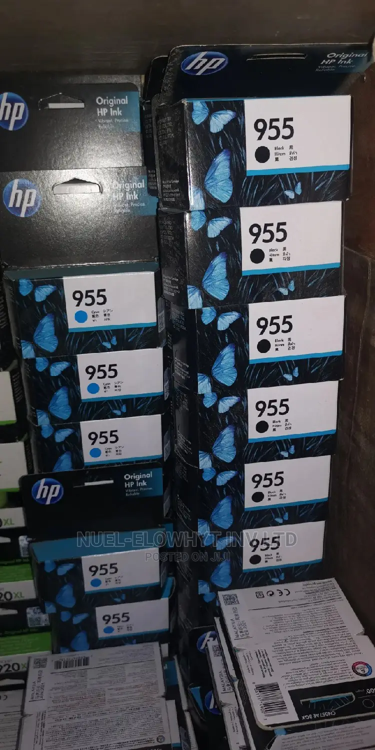 HP 955 Black Original Ink Cartridge SKU L0S60AA
